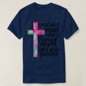 Waymaker Miracle Worker Rainbow, Christian Tシャツ (デザイン正面)