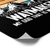 Waymaker My God That Who You Are Isaiah Bible Vers ポスター (角)