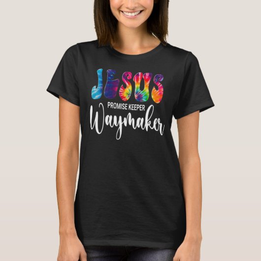 Waymaker Promise Keeper Jesus Christ Lord Tシャツ (正面)