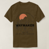 Waymaker Promise Keeper Miracle Worker Christian F Tシャツ (デザイン正面)