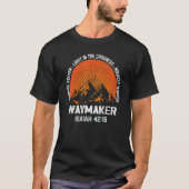 Waymaker Promise Keeper Miracle Worker Christian Tシャツ (正面)