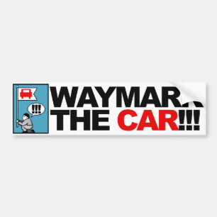 WAYMARK車! バンパーステッカー