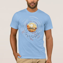 WAYNEペプチド、月4、カスタム文字、光 Tシャツ