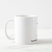 Wayne Quote in Finally Together コーヒーマグカップ (左)