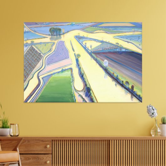 Wayne Thiebaud art キャンバスプリント (インサイチュ (リビング))
