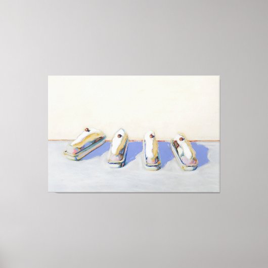 Wayne Thiebaud art キャンバスプリント (正面)
