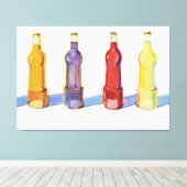 Wayne Thiebaud art style キャンバスプリント (インサイチュ (ウッドフロア))