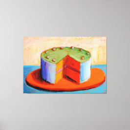 Wayne Thiebaud art style キャンバスプリント