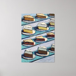 Wayne Thiebaud art work キャンバスプリント