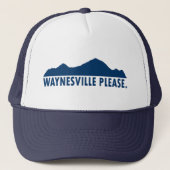 Waynesville North Carolina Please キャップ (正面)