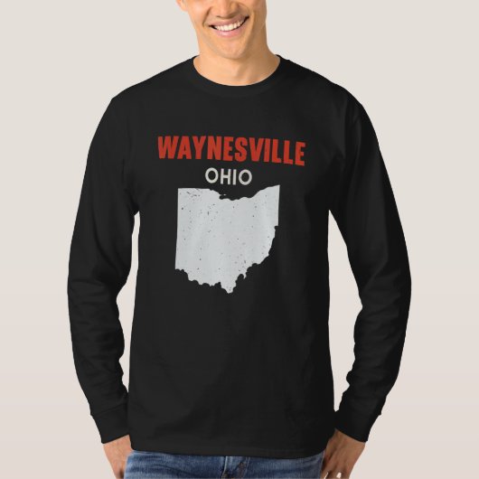 Waynesville Ohio USA State America Travel Ohioan Tシャツ (正面)