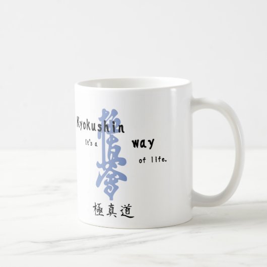wayoflife漢字 コーヒーマグカップ (右)