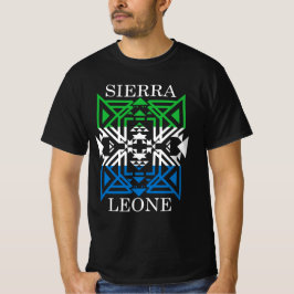 WAYout Arts Freetown Sierra Leone幾何学旗 Tシャツ