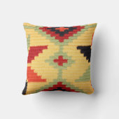 Wayuuのアメリカ人のMojoの枕 クッション (裏面)