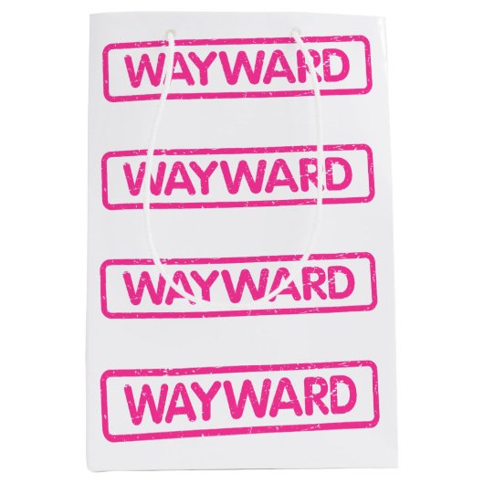 Wayward Gift Bag ミディアムペーパーバッグ (正面)