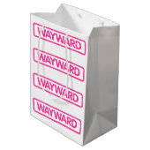 Wayward Gift Bag ミディアムペーパーバッグ (裏面アングル)