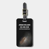 Wayward InterstellarオブジェクトOumuamua。 ラゲッジタグ (正面縦)