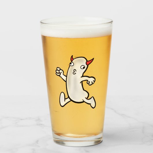 Wayward Weenies Beer Glass タンブラーグラス (ドリンク正面)