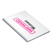 Wayward Woman Notebook ノートブック (右側)