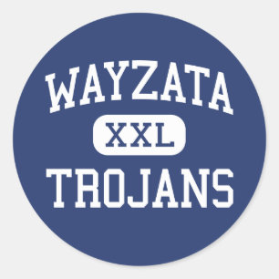 Wayzata – トロイの木馬 – 高 – ミネアポリス・ミネソタ ラウンドシール