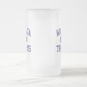 Wayzata -トロイ人-高ミネアポリスミネソタ フロストグラスビールジョッキ (中央)