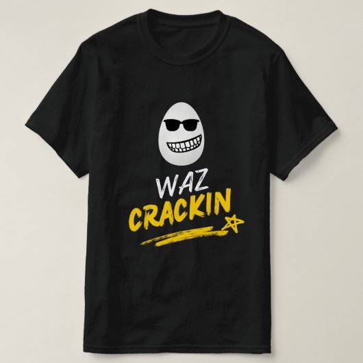 WazクラッキンTシャツ Tシャツ (デザイン正面)