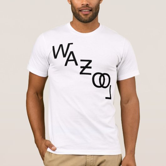 Wazoolのティー Tシャツ (正面)