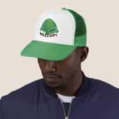 Wazup - Green Trucker Hat キャップ (インサイチュ)