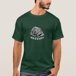 Wazup - Turtle Men's Basic Dark T-Shirt Tシャツ