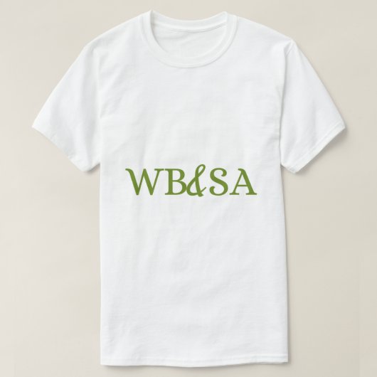 WB&SA メンズTシャツ Tシャツ (デザイン正面)
