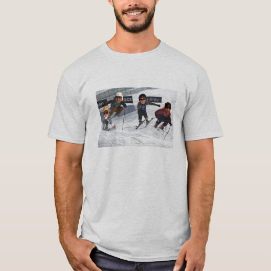 WB Skicrossのチーム Tシャツ (正面)