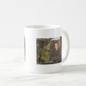 WB Yats "Strike Hot Iron"引用文Teeギフトなど コーヒーマグカップ (正面右)