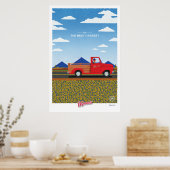 WBBトラックポスター ポスター (キッチン)