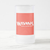 WBMXマグ フロストグラスビールジョッキ (中央)