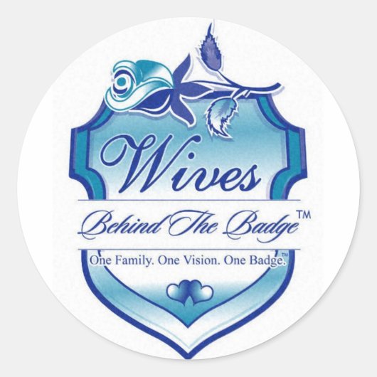 WBTBロゴシール ラウンドシール (正面)