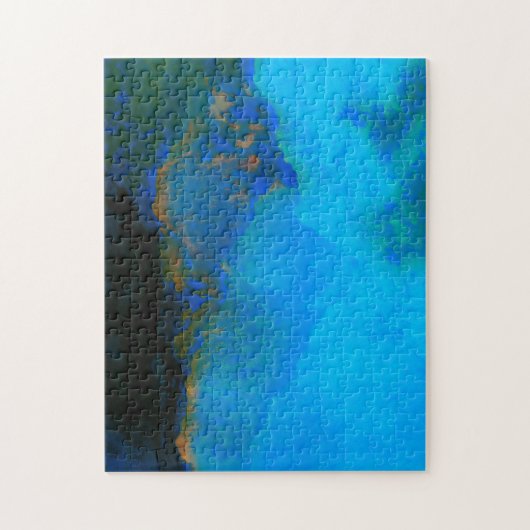 Wc Piguenit -山コシウスコ（Mark Peにより修正済） ジグソーパズル (縦)