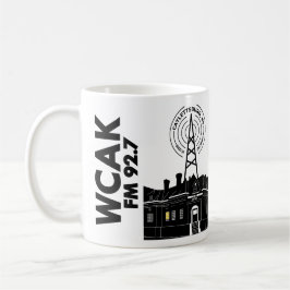 WCAK FM92.7 レトロマグ - ケンタッキー州キャットレッツバーグ コーヒーマグカップ