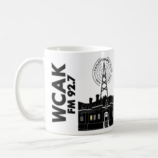 WCAK FM92.7 レトロマグ - ケンタッキー州キャットレッツバーグ コーヒーマグカップ