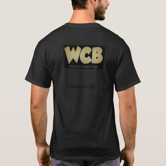 WCB Wasafi Tシャツ (裏面)