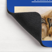 WCCの子犬のmousepad マウスパッド (コーナー)