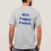 WCCの子犬親 Tシャツ (裏面)