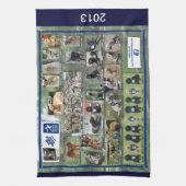 WCCの2013年の台所タオルの犬 キッチンタオル (縦)