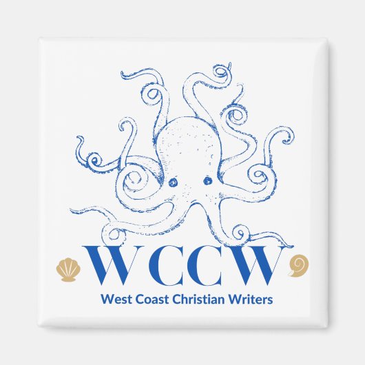 WCCWの「クラシックタコ」マグネット マグネット (正面)