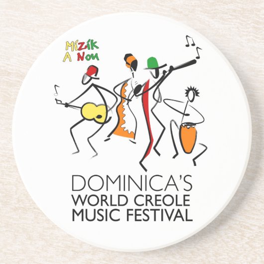 WCMFのコースター コースター (正面)