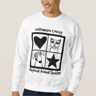 WCRASスタッフスウェットシャツホワイト スウェットシャツ