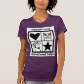 WCRASスタッフ女性のカットナスティー Tシャツ (正面)