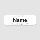 WCS引出線名タグ 名札 (正面)