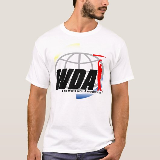 WDAのロゴT Tシャツ (正面)
