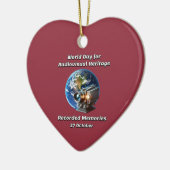 WDAH。記録されたメモリ。10月27 セラミックオーナメント (左)