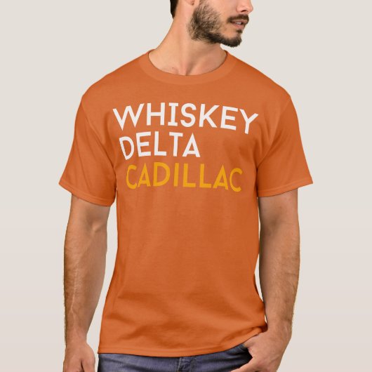 WDCadillacが面白い Tシャツ (正面)